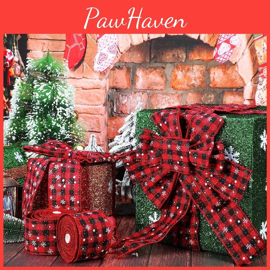 And Stylish European American Christmas Fabric Ribbon For Festive Event Decoration