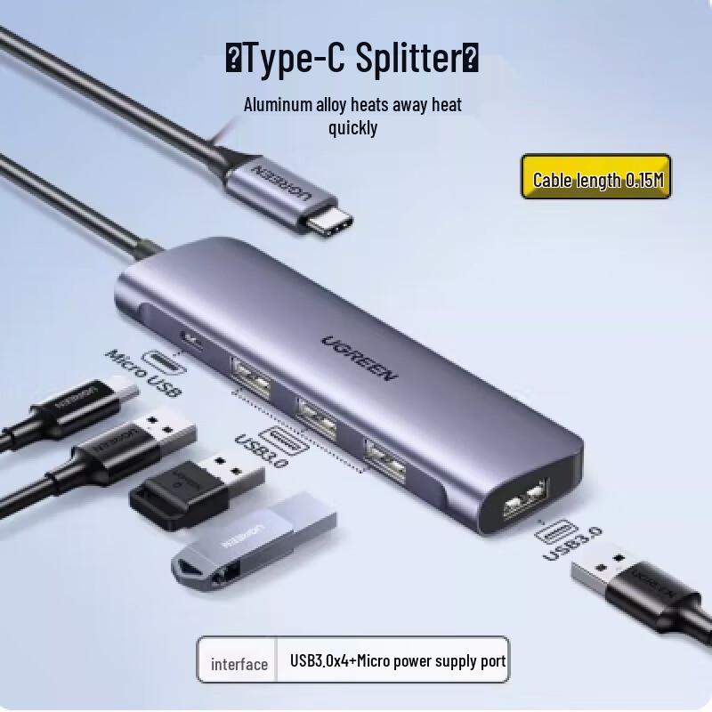 Ugreen CM473 USB-C Multiport Docking Station