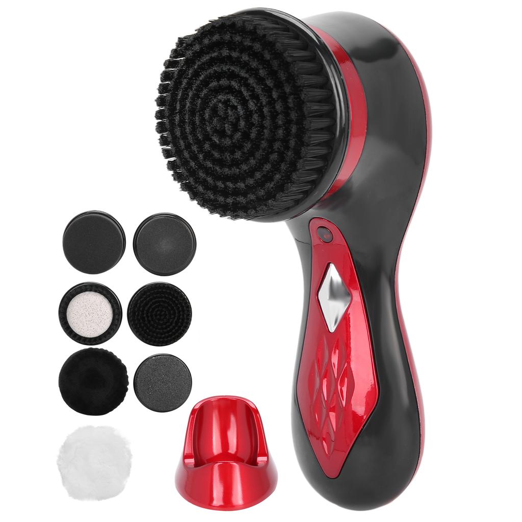 Multifunctional Electric Shoe Shine Kit Handheld Shoe Dust Cleaning Polishing Leather Shoe Care Set