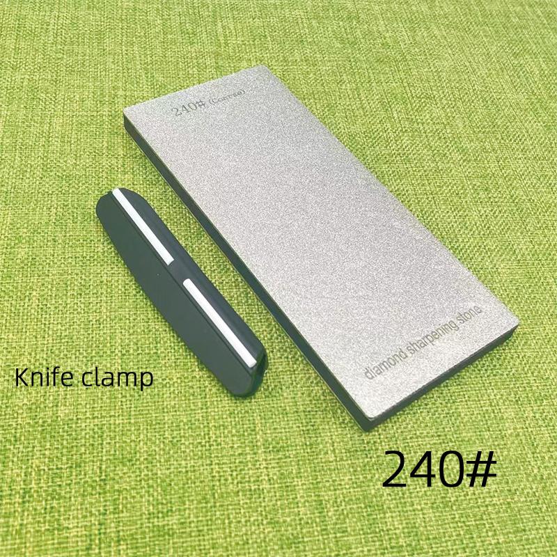 Double Side Diamond Sharpening Stone Knife Sharpener Grit 180-2000# Grindstone Diamond Tools Fine Grinding Whetstone 170*75MM