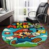 Super Mario, Chair mat Round Rug Office carpet, Non slip, Suitable for Living Rooms, Bedrooms Decor 1205661a