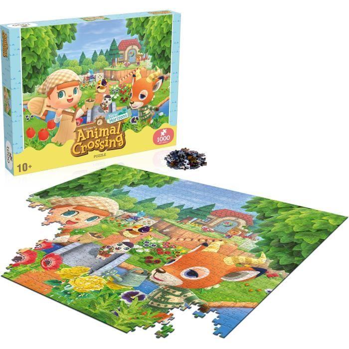 Puzzle ANIMAL CROSSING 1000 Pièces - Winning Moves - Dessins Animés Et BD - Pour Enfant De 10 Ans Et Plus