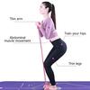 6/8-Tube Pedal Puller Resistance Band with Handle Multifunction Elastic Yoga Sit-up Pull Rope Men Women Pedal Tensioner Exerciser Workout Equipment