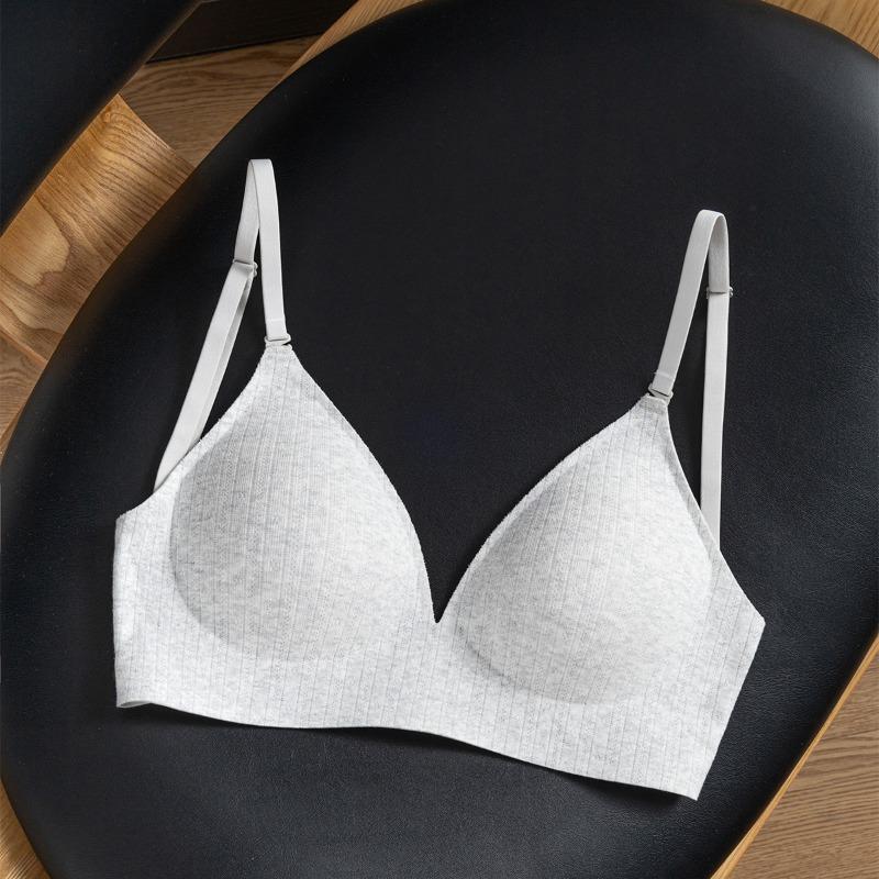 U-shaped beautiful back underwear anti-shoulder big backless special invisible neck small chest expansion shows large bra summer