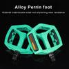 1 Pair Bicycle Pedals with Sealed Bearings Hollow Design Non-Slip Universal Threaded Port Simple Installation MTB Pedals Cycling Accessories