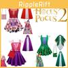Conjunto de Fantasia de Halloween Hocus Pocus Winifred Sarah Sanderson para Crianças Perfeito Para Festas a Fantasia!