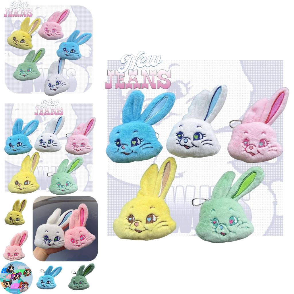 Njs Mini Plush Keychain Cute Rabbit Cartoon Doll Bag Accessory