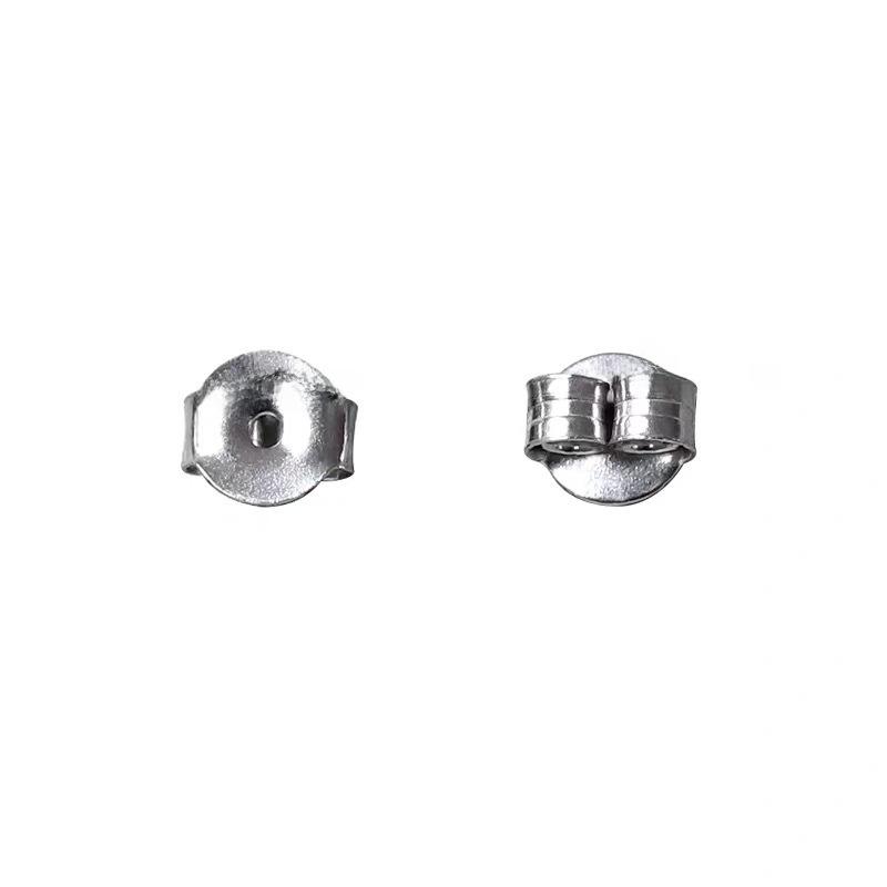 S925 Pure Silver Ear Plug and Nail Jewelry Accessories