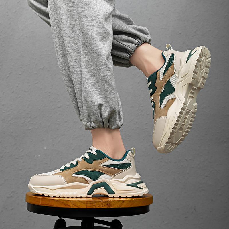 Men’s Jogging Sports Shoes Casual Shoes Street Style Running Sneakers Shoes for Students Over Sized Shoes