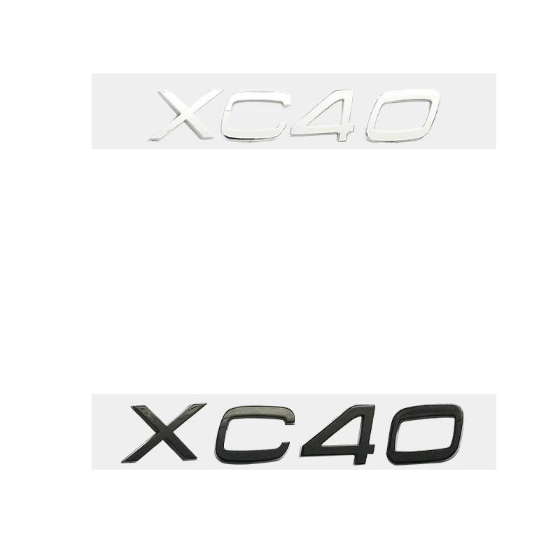 vzpgl9 Volvo Car Trunk Letter Logo Emblem 3D ABS Badge Sticker for XC40 XC60 XC90 S40 S60 S80 V40L V60L V80L AWD T4 T5 T6 T8 D3 D4 D5