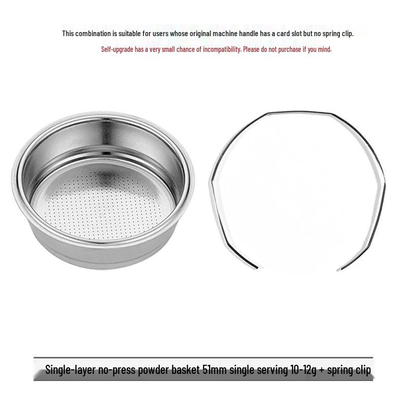 QW Espresso Machine Portafilter and Cleaning Accessories