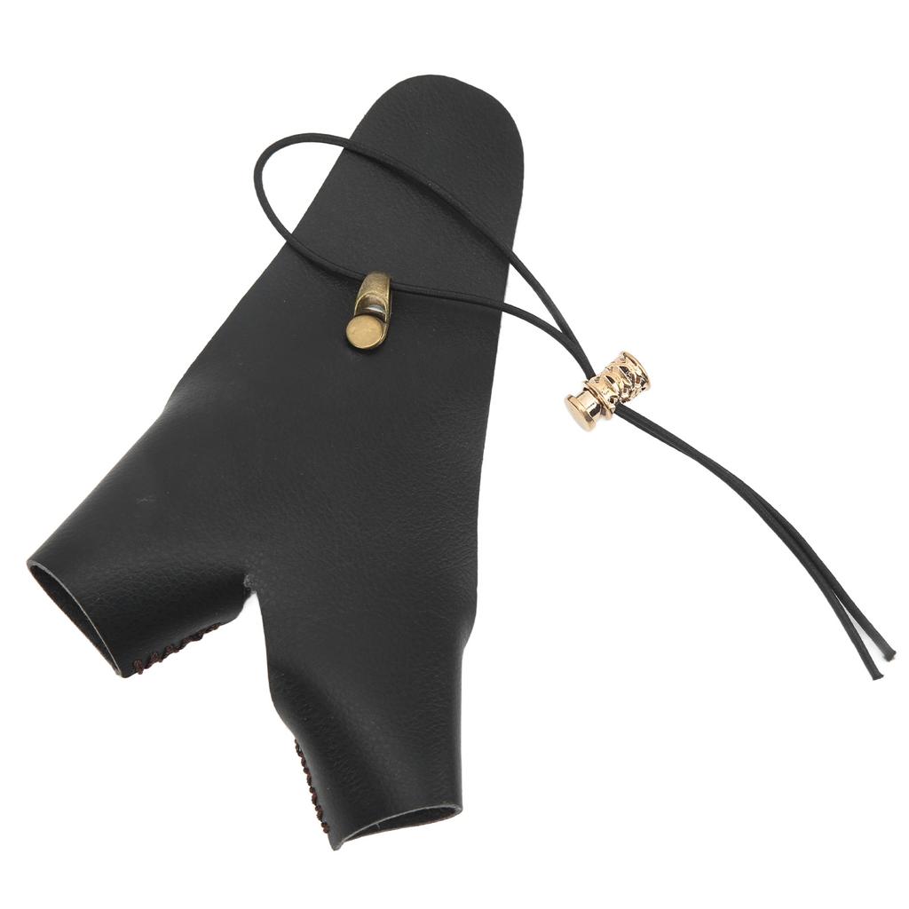 Archery Hand Guard Protector PU Leather   Shooting Hand Guard Glove for Traditional Archery Outdoor