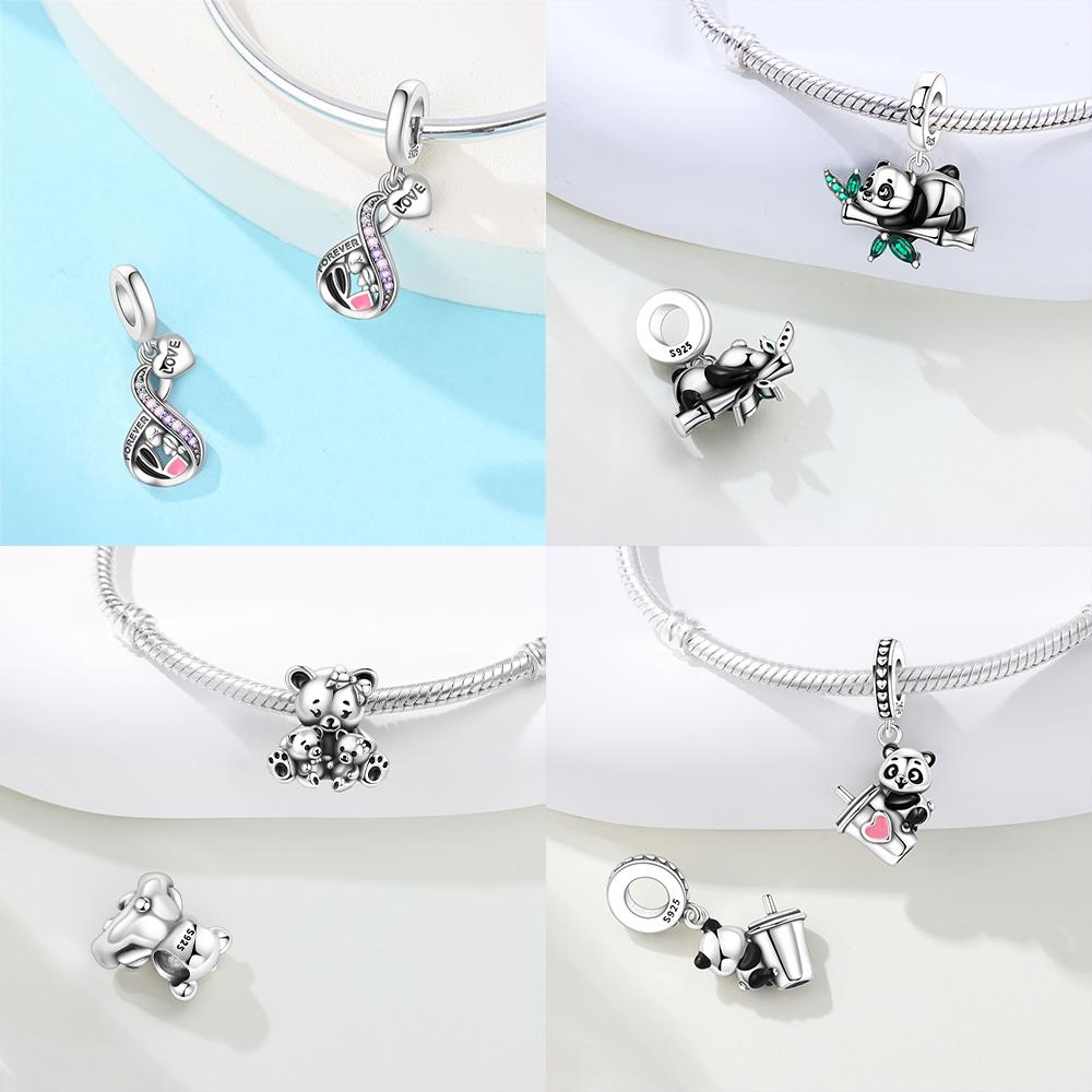 Original Copper Animals Sheep Bees Butterflies Green Sea Turtles Bead Fit Bracelet Diy Fine Gift Women Accessory Jewelry