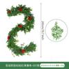 Christmas Rattan 1.8 Meters Pe Cedar Needle Rattan Home Staircase Pendant Christmas Rattan