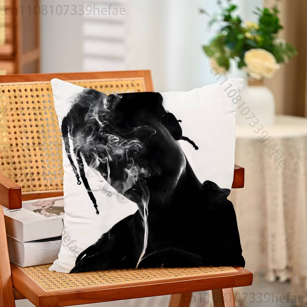 Rapper AASAP RRocky Print Polyester Pillow Case for Valentine gift Home Sofa Cushion Cover Decoration Custom