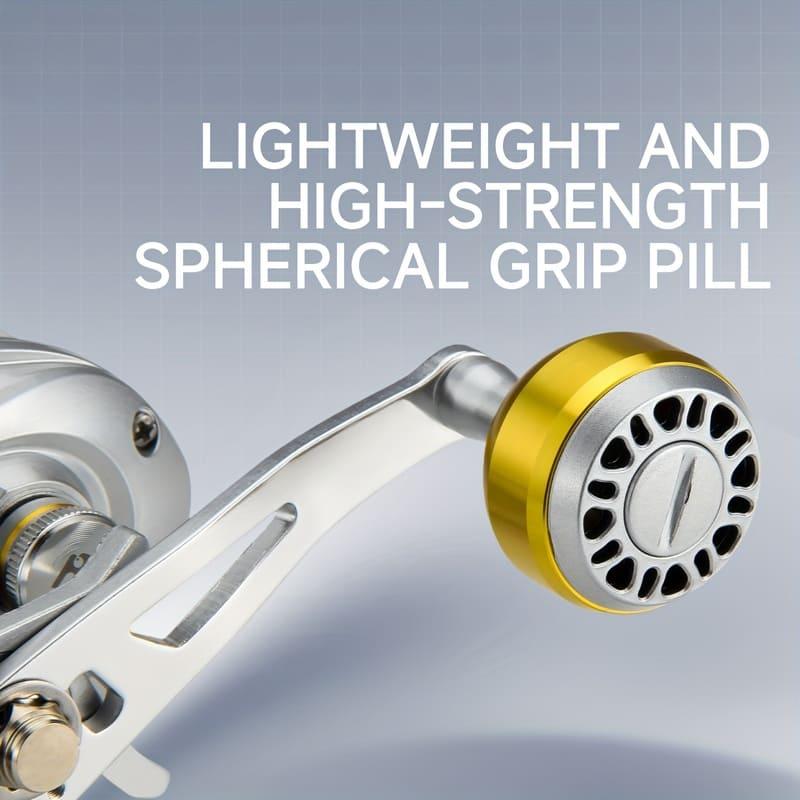 Metall Köderrolle Linke und Rechte Hand Hohe Übersetzungsverhältnis Ist Perfekt für Urlaubs-Süßwasser- und Salzwasserfischen Ein Tolles Geschenk Auch Ein Angelgerät