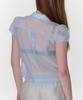 CRANK Sheer Pintuck Blouse_Sky Blue