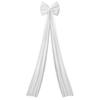 Velvet Decorative Bow for Christmas Trees Designed To Maintain Form and Enhance Holiday Decor with a Plush Texture