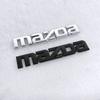 For Mazda CX3 CX5 MX3 CX4 CX9 CX7 RX8 Atenza Axela Protege Car Front Rear Emblem 3D Stickers Decals Trunk Badge Decoration