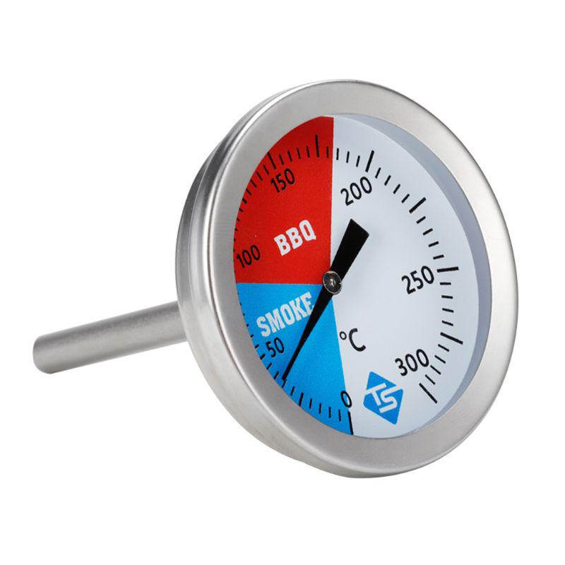 Practical Thermometer Grill Temperature Gauge 300 ℃ Scale Waterproof Large Dial 1