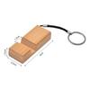 Bamboo Phone & Tablet Holder with Amplifier - Customizable Logo