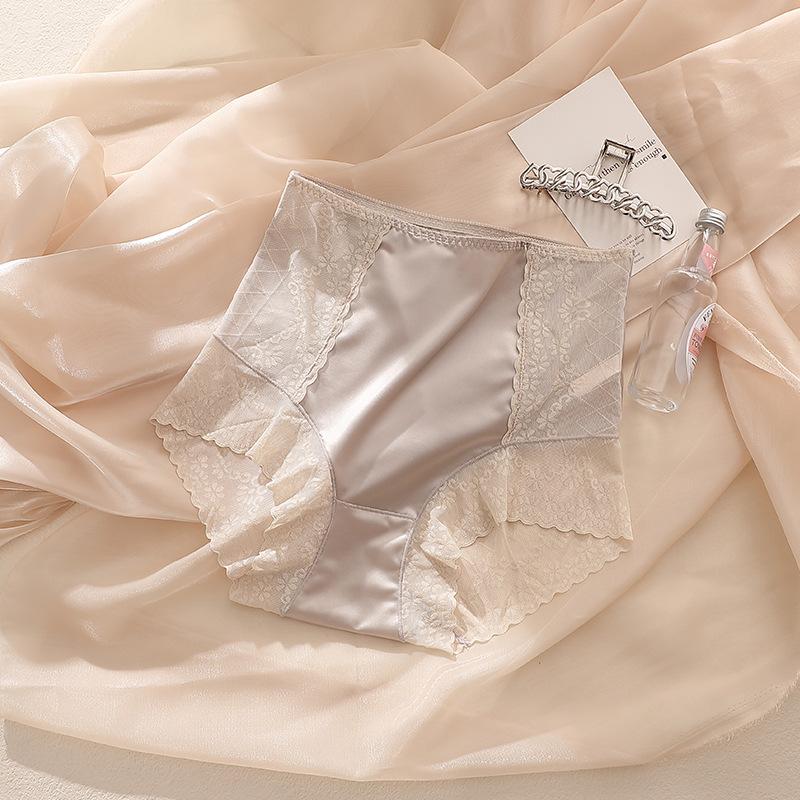 

Высокое талии легкое кружевное бесшовное женское нижнее белье телесного цвета с приподнятыми бедрами дышащая нижняя часть промежности с сильной компрессией живота треугольные трусики L светло-серый
