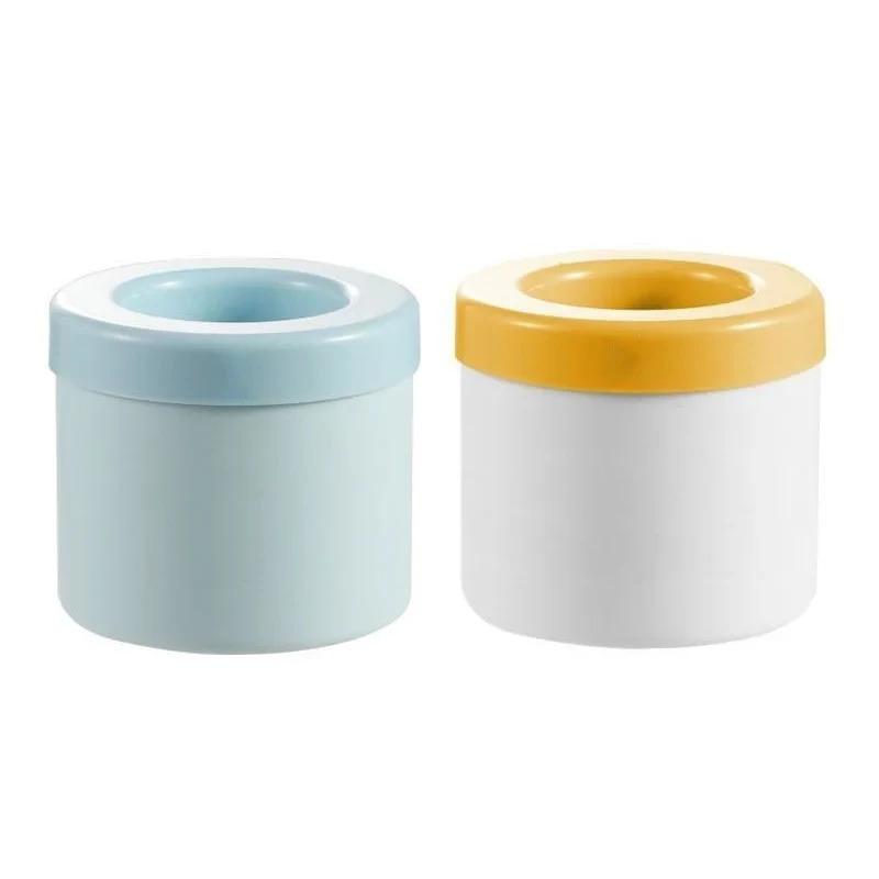 Pinch Ice Grid Mold, Cylindrical Ice Cube Model Cup, Household Food Grade Ice Box Storage Container