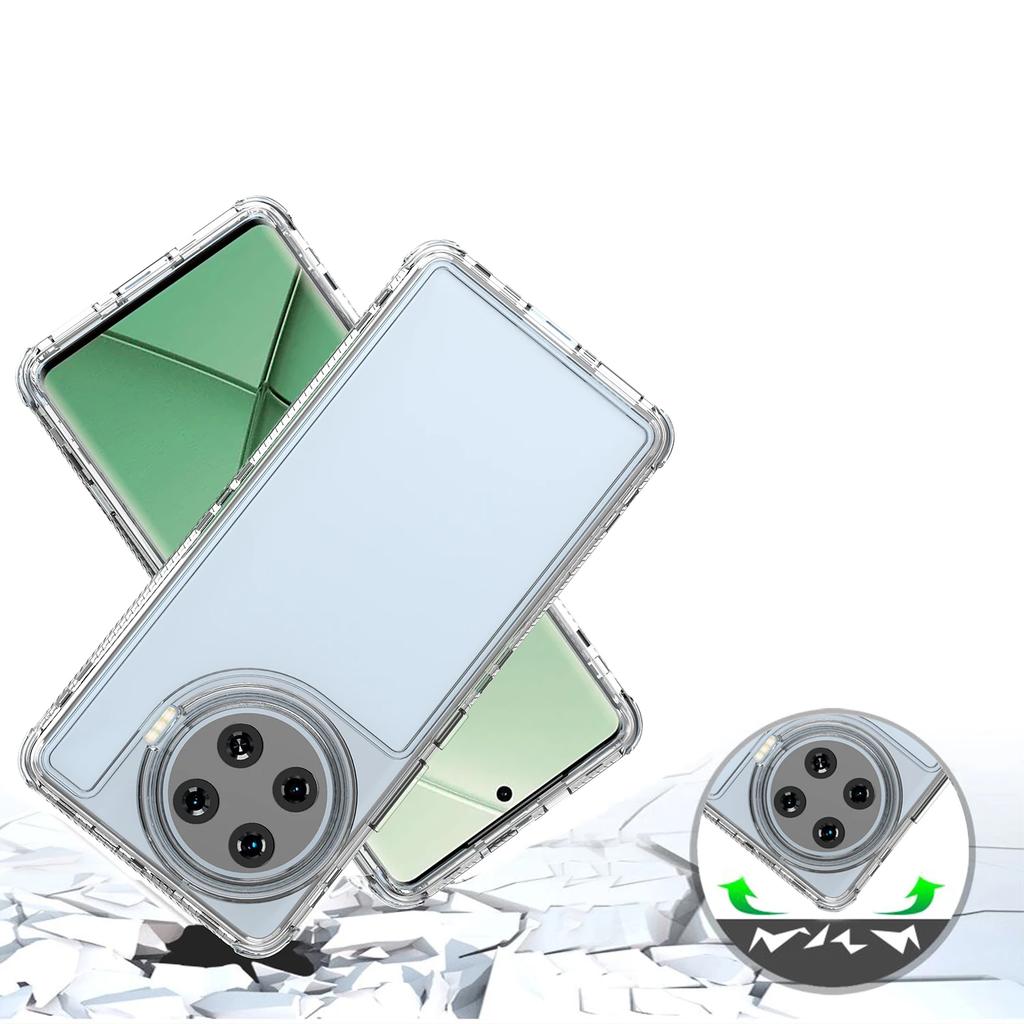 3 In 1 Hybrid Armor Shockproof Phone Case For Tecno Spark 20 Pro Plus KJ7 Hard Plastic Frame Transparent TPU Back Cover Fundas