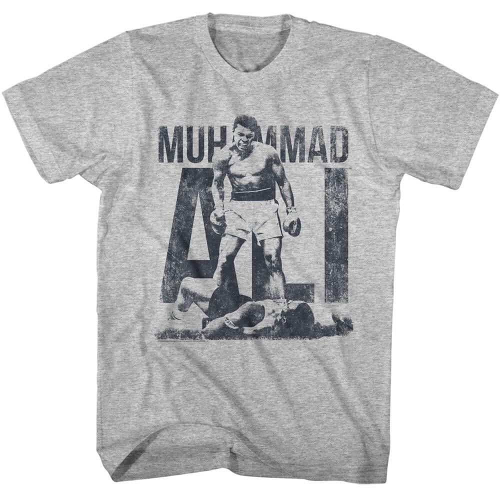 Muhammad Ali Boxing Champ 1st Round Liston Knockout Men s T Shirt XXXL