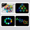 Glow in The Dark Stones Glow Stones Diamond-Shaped Fluorescent Stone Decoration for Aquarium Waterscape Outdoor Yard Landscape