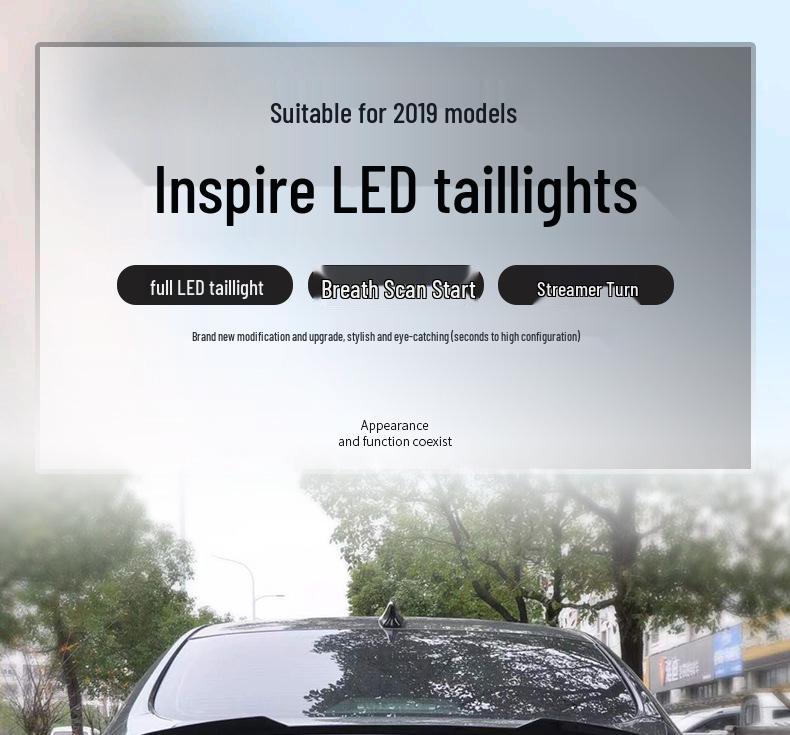 Modified LED Daytime Running Lights & Starry Sky Taillight Assembly for 19-22 Accord