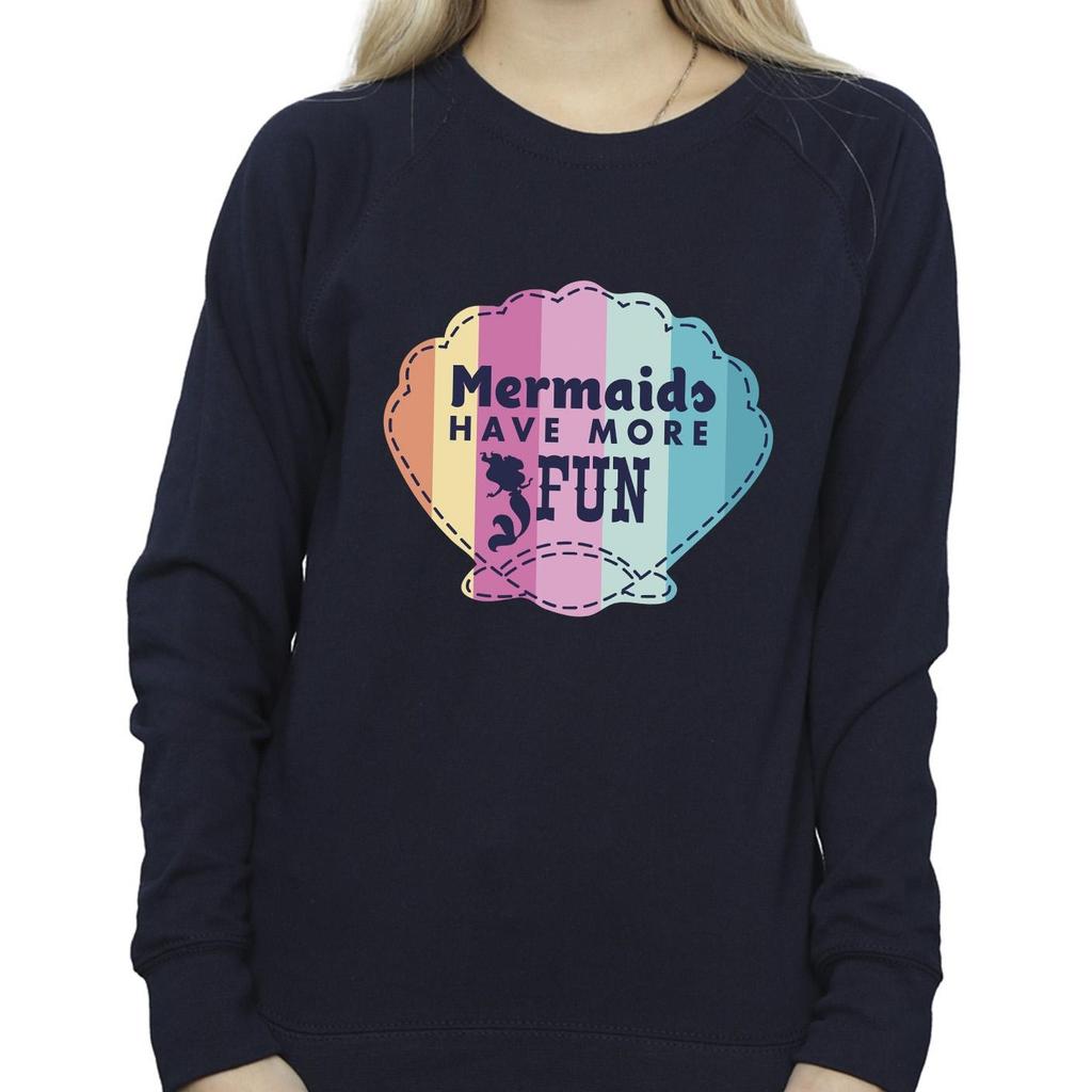 Disney Womens/Ladies The Little Mermaid Fun Sweatshirt