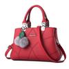 Fashiable Embroidery Thread  Middle Aged Mom Style Trendy Women's Large Capacity Single Shoulder Crossbody Bag