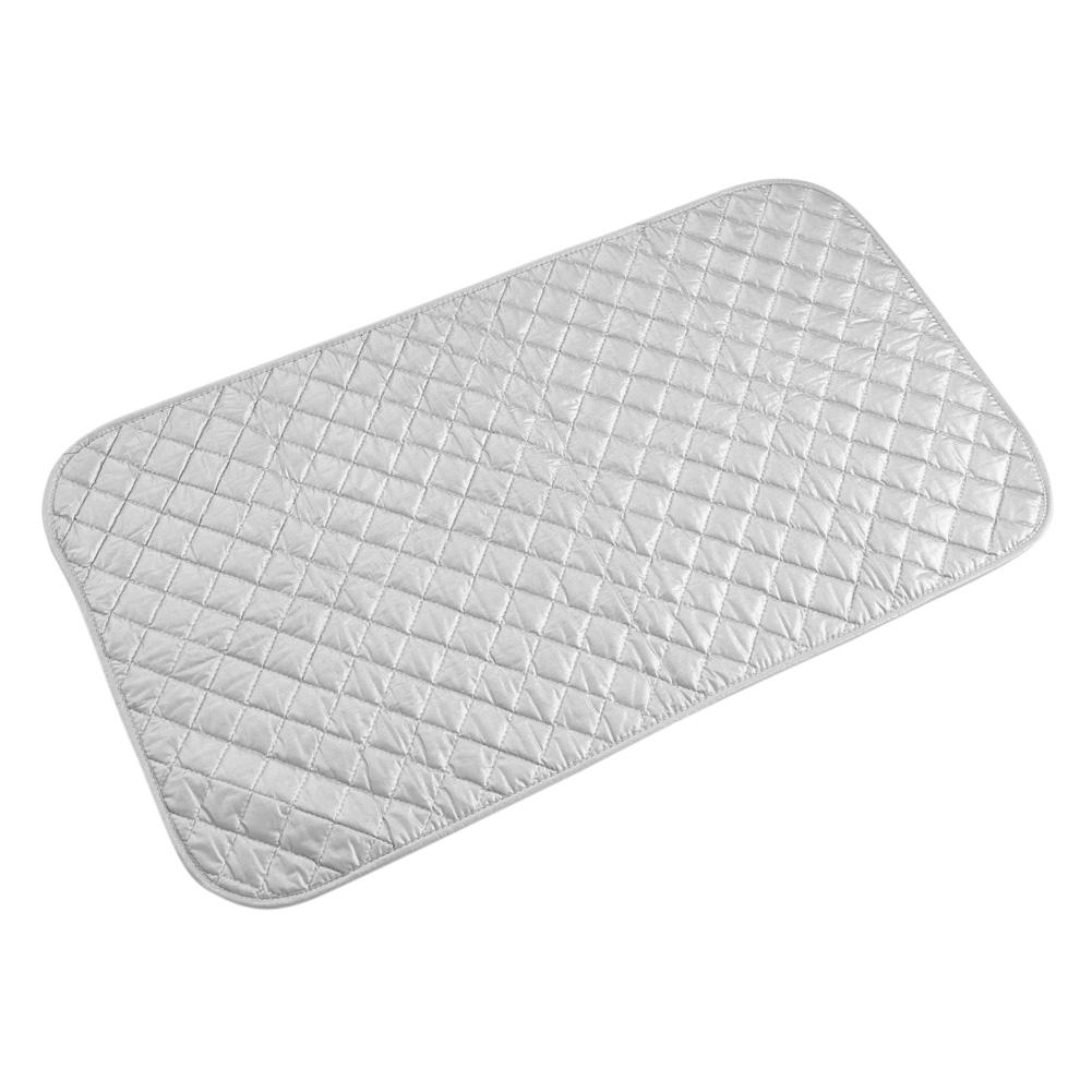 1Pc Portable Foldable Cotton Ironing Mat Silver Laundry Pad Home Use  (48 * 85cm)