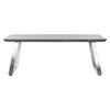 Coffee Table - Urban - Modern - Black - MDF - Steel - 120 Cm
