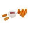 3M bouchons anti-bruit jetables 1100C, dans un sachet,orange 0,000000 Noir