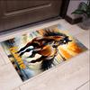 Custom Name Horse Printed Carpet,Rug for Office Chair Living Room Bedroom Kitchen Room Decor Gifts.