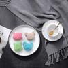 4 Cavities Fondant Moulds Silicone Chocolate Molds Candy Mould Bear Shaped for Birthday Party Cake Decorations Cupcake