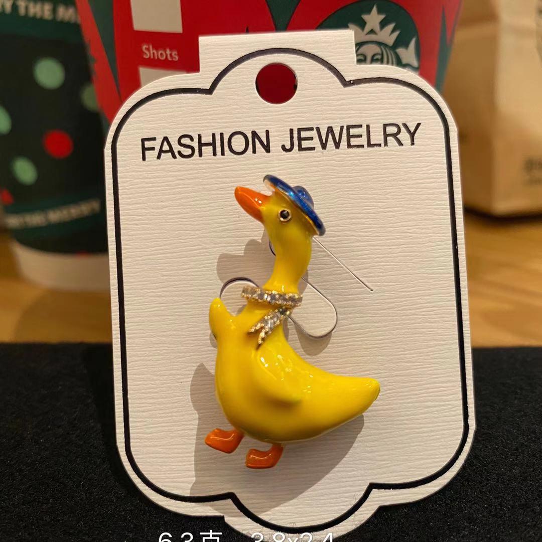 Кошка Роскошная Высококачественная Ретро Модная Бижутерия Брошь 3*5cm