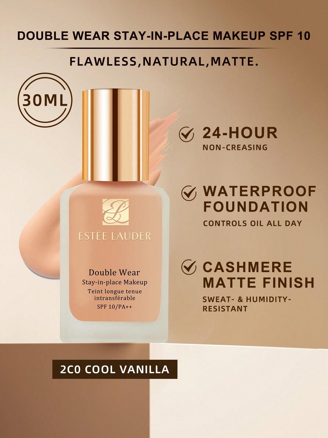 

Estée Lauder Double Wear Stay-in-Place Makeup - 1W2 SAND 1 FL.OZ./30ML 2C0 COOL VANILLA