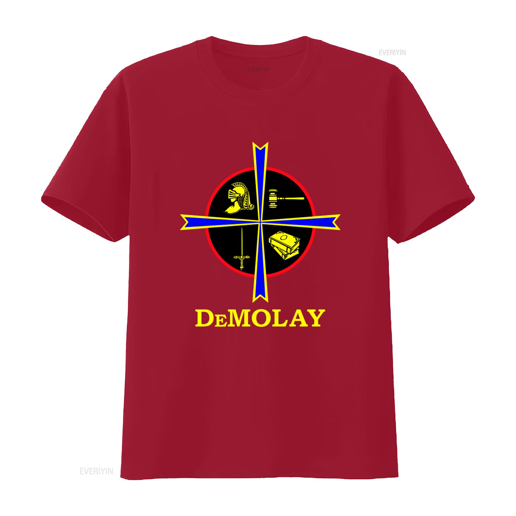

Demolay T Shirt with Cross Helmet Gavel Sword and Money Stack Print Ideal for Youth Leadership Enthusiasts vintage Washed S