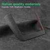 Italian Top Suede for Tesla Model 3 Highland 2024 Model Y Juniper 2025 2026-Up Central Control Wireless Charging Frame Cover