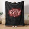 Manchester Crest Blankets Flannel Printed Breathable Warm Throw Blanket for Home Office Bedspreads 0708a10