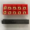 5/8 Lathe Turning Tool Holder 16mm SCMCN1616H09-80 + 10PC Carbide Insert CCMT09 Alloy Steel Bracket Insert Kit Right Hand