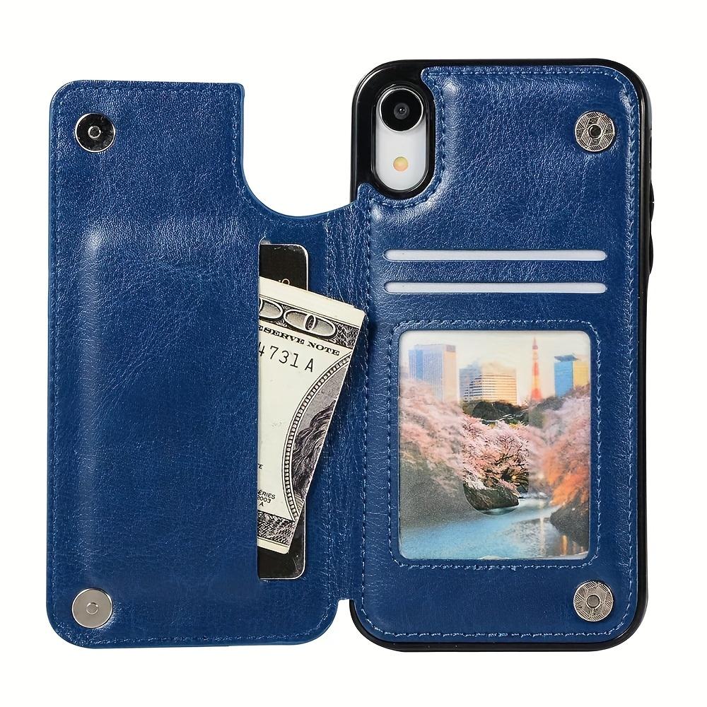 Leather Wallet Case For IPhone 14/13/12/11/Pro Max/Mini/XR/X/XS Max/8/7/6S/6 Plus/SE2/SE3/2022/2020 - Card Holder & Flip Back Cover
