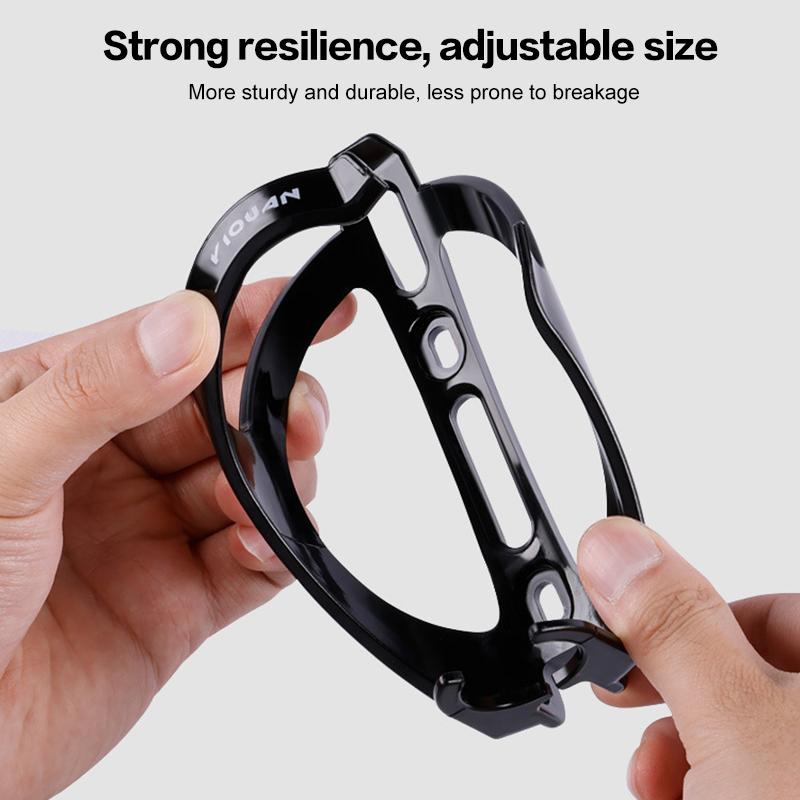 1Pc Road Bike Bottle Cage Water Bottle Holder Socket Holder Bottle Holder Cage Bicycle Bottle Racknylon Plastic