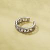 Lindon Classic 925 Sterling Silver Zircon Ring Ladies Jewelry Wedding Promise Party Gift