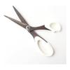 Misasa Right-handed Stainless Steel Cutting Scissors 20cm White with Cap 1 Piece MIS8161