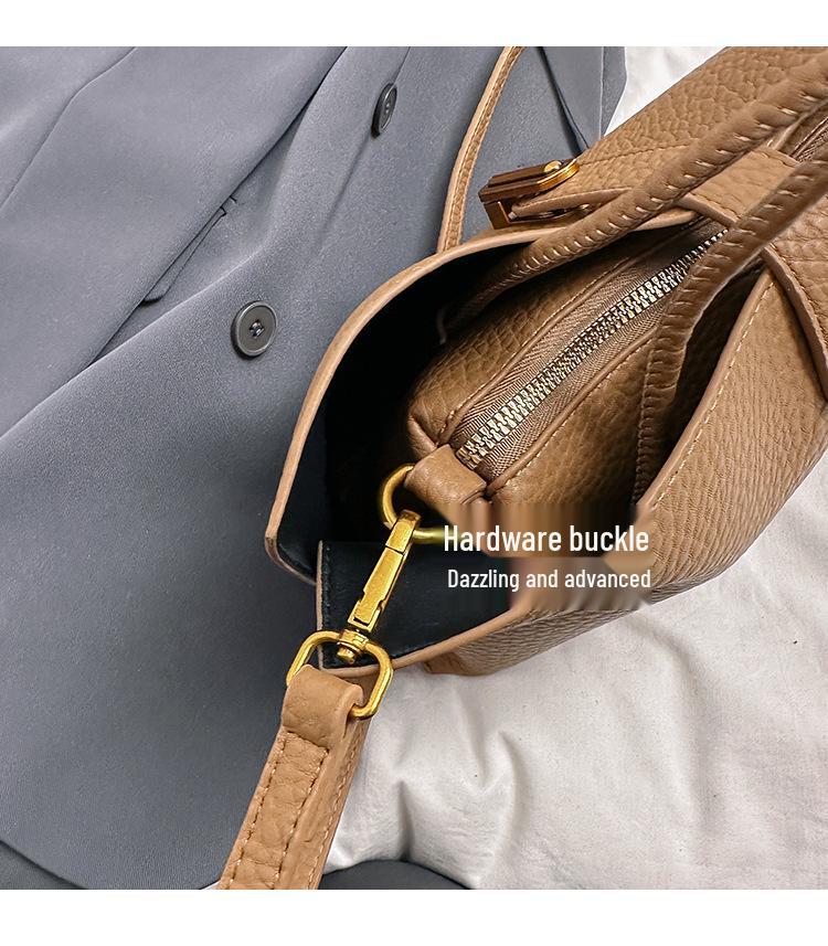 Stylish Women's 2025 Single-Shoulder Cross-Body Fashion Handbag for White-Collar Professionals