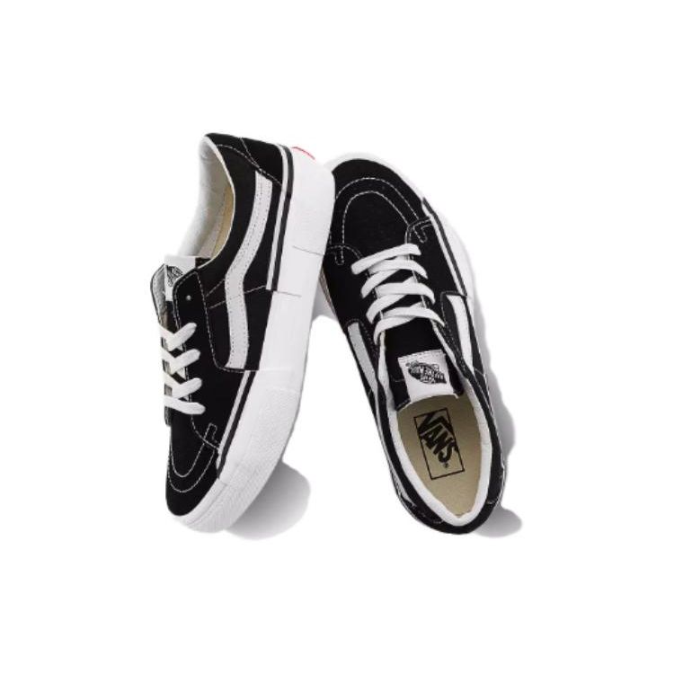 Vans Sk8-Low Rearrange - Black White Unisex Sneakers VN000CRNBA2